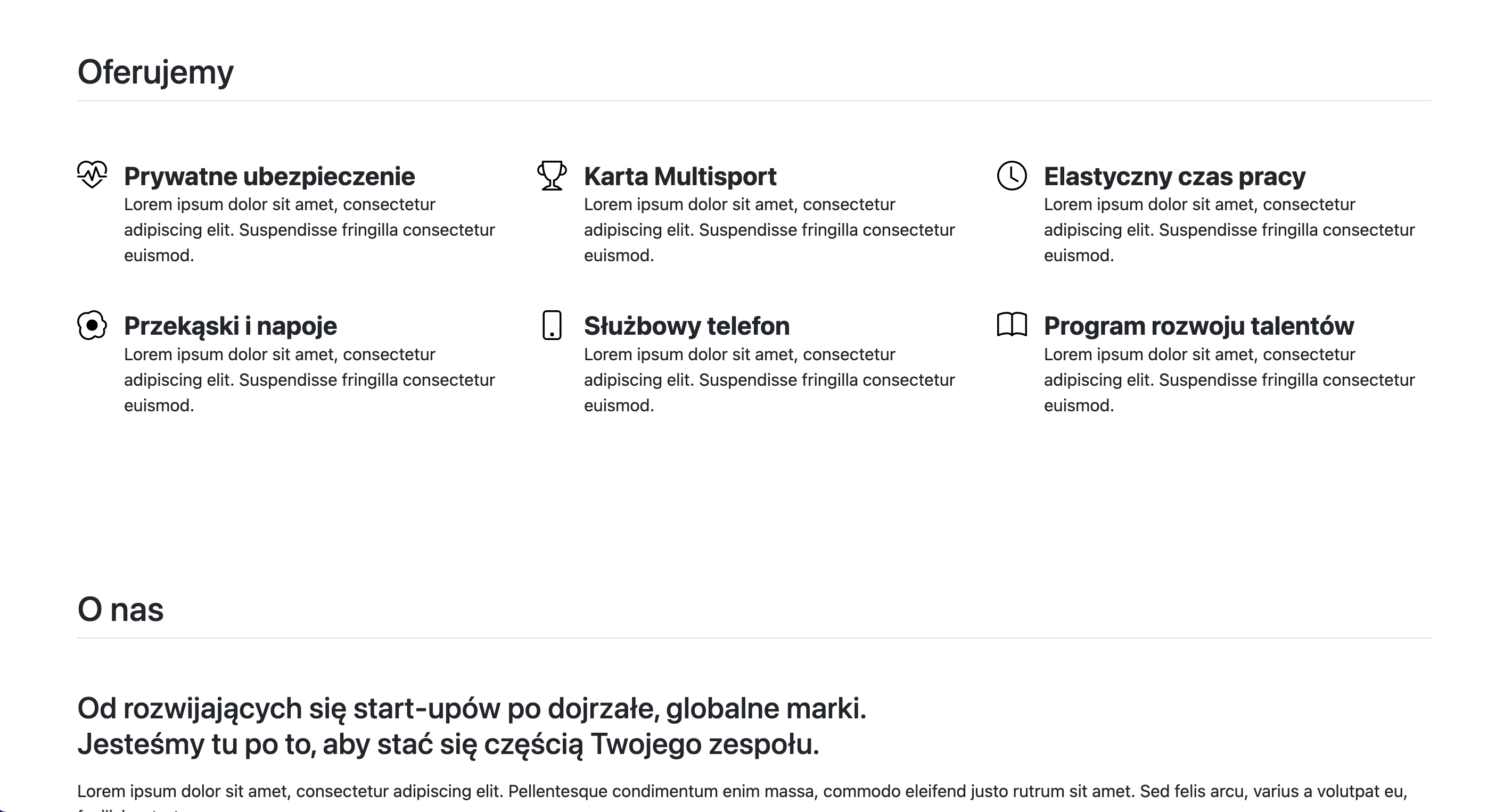 Benefit - Grid page preview