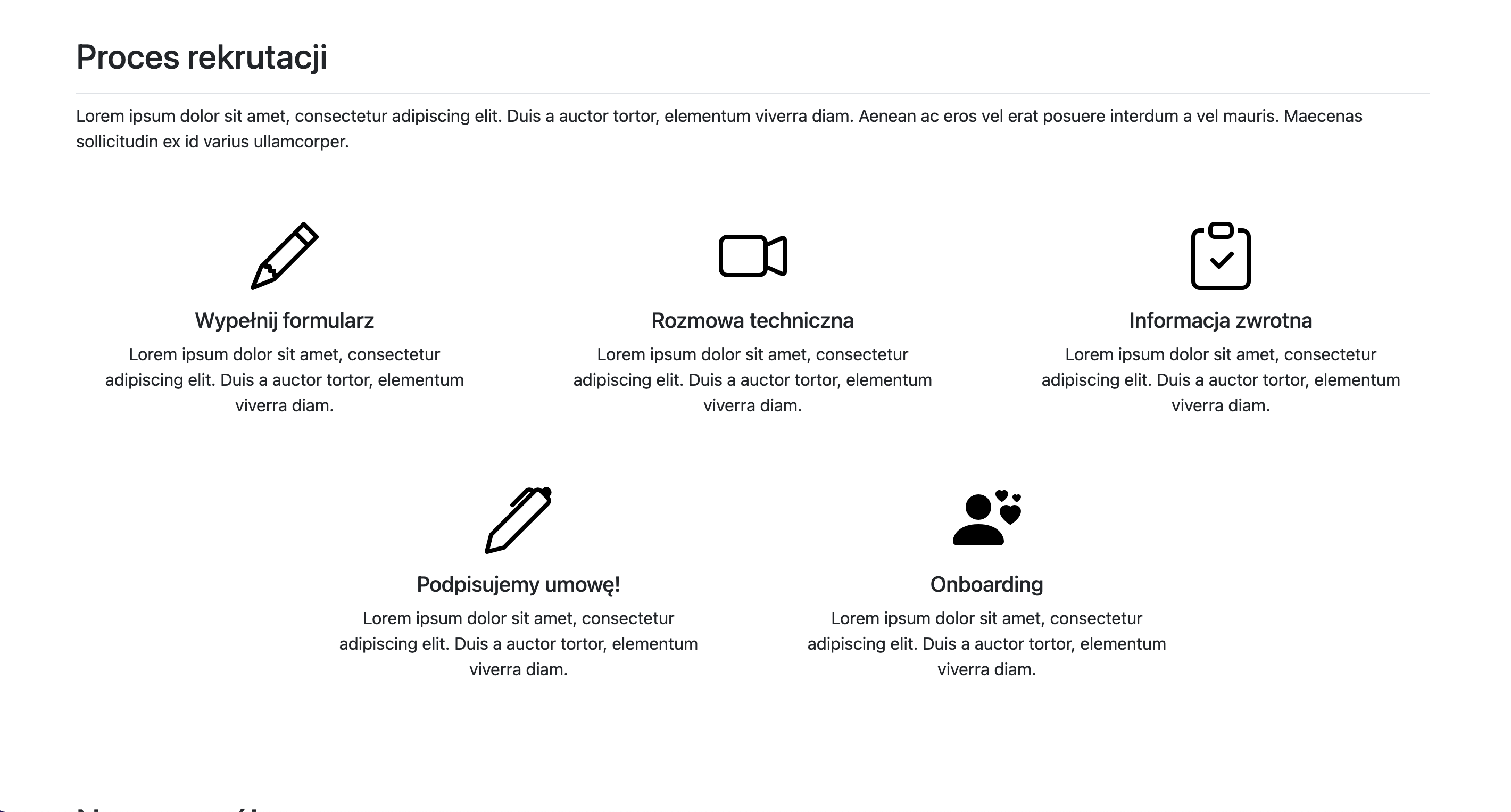 Process - Grid Center Icon page preview