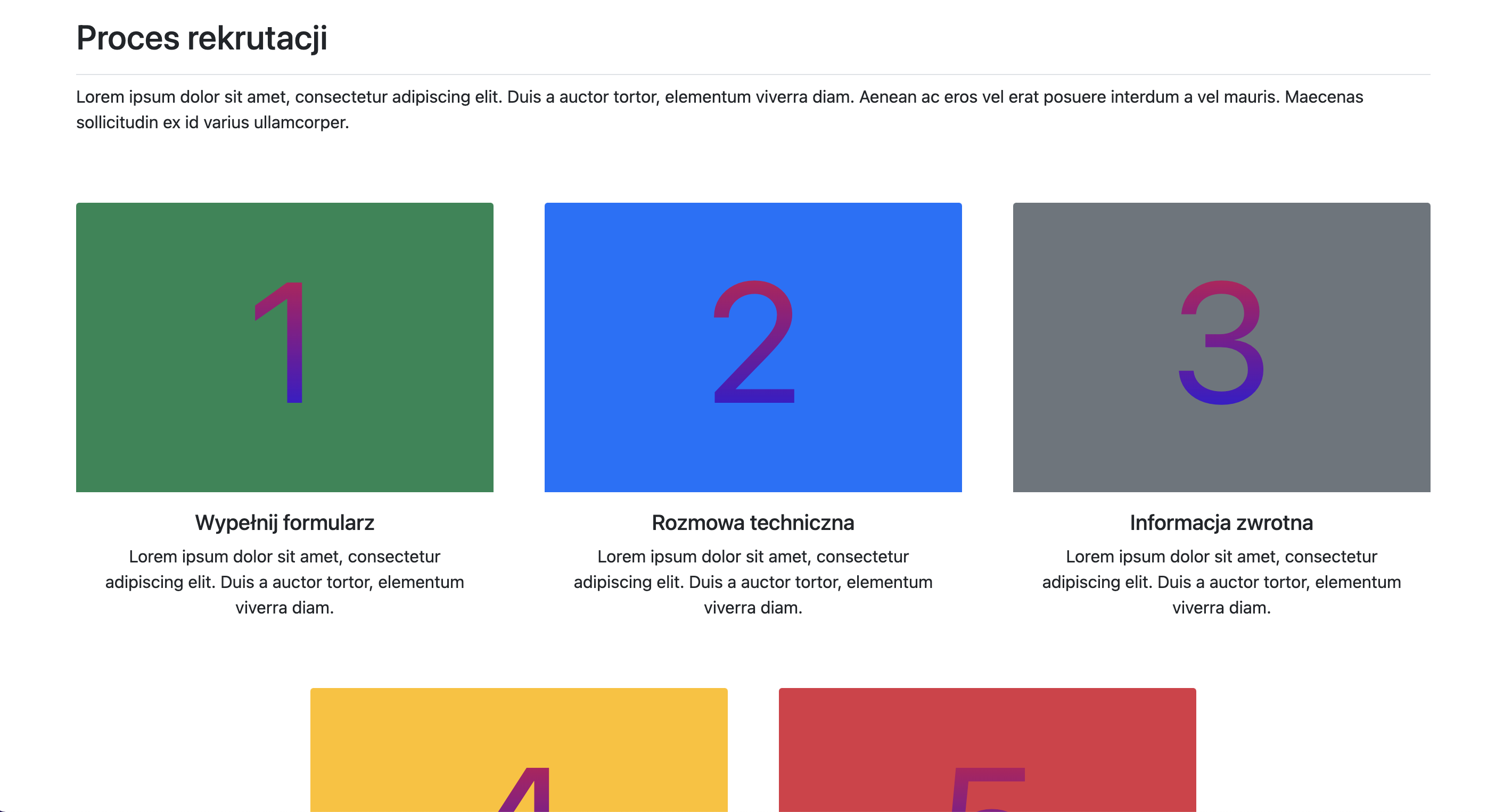 Process - Grid Center Number page preview